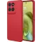 Coque arrière en silicone Phonesta Soft Silk pour Motorola Moto G86 - Rouge
