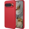 Coque arrière en silicone Phonesta Soft Silk pour Google Pixel 10 Pro XL - Rouge