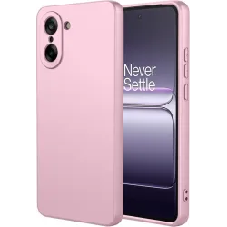 Coque arrière en silicone Phonesta Soft Silk pour OnePlus Nord CE5 - Rose