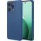 Coque arrière en silicone Phonesta Soft Silk pour Oppo Reno14 - Bleu foncé
