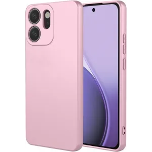 Coque arrière en silicone Phonesta Soft Silk pour Oppo Reno14 F/FS - Rose