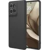 Coque arrière en silicone Phonesta Soft Silk pour Motorola Edge 50 - Noir 0