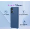 Coque arrière en silicone Phonesta Soft Silk pour Motorola Edge 50 Fusion - Violet 5