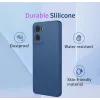 Coque arrière en silicone Phonesta Soft Silk pour Motorola Moto G05 / Moto E15 - Rose 1