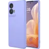 Coque arrière en silicone Phonesta Soft Silk pour Motorola Moto G85 - Violet 0