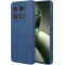 Coque arrière en silicone Phonesta Soft Silk pour Xiaomi 14T - Bleu foncé