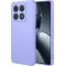 Coque arrière en silicone Phonesta Soft Silk pour Xiaomi 14T Pro - Violet