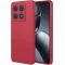 Coque arrière en silicone Phonesta Soft Silk pour Xiaomi 14T Pro - Rouge
