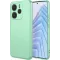 Coque arrière en silicone Phonesta Soft Silk pour Xiaomi Redmi Note 14 5G - Vert matcha