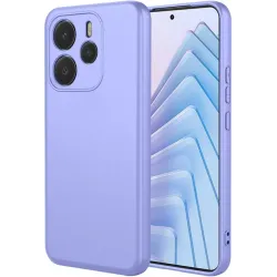 Coque arrière en silicone Phonesta Soft Silk pour Xiaomi Redmi Note 14 5G - Violet