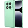 Coque arrière en silicone Phonesta Soft Silk pour Xiaomi Redmi Note 14 Pro 4G - Vert matcha