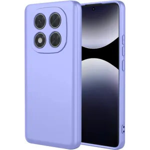 Coque arrière en silicone Phonesta Soft Silk pour Xiaomi Redmi Note 14 Pro 4G - Violet