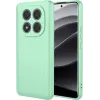 Coque arrière en silicone Phonesta Soft Silk pour Xiaomi Redmi Note 14 Pro Plus - Vert matcha