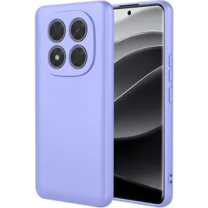 Coque arrière en silicone Phonesta Soft Silk pour Xiaomi Redmi Note 14 Pro Plus - Violet