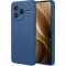 Coque arrière en silicone Phonesta Soft Silk pour Xiaomi Poco F7 Pro - Bleu foncé
