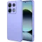 Coque arrière en silicone Phonesta Soft Silk pour Xiaomi Redmi Note 14S/13 Pro / Xiaomi Poco M6 Pro - Violet