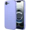 Coque arrière en silicone Phonesta Soft Silk pour Apple iPhone 17e/16e - Violet