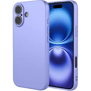 Coque arrière en silicone Phonesta Soft Silk pour Apple iPhone 17 - Violet