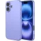 Coque arrière en silicone Phonesta Soft Silk pour Apple iPhone 17 - Violet