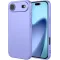 Coque arrière en silicone Phonesta Soft Silk pour Apple iPhone Air - Violet