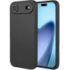 Coque arrière en silicone Phonesta Soft Silk pour Apple iPhone Air - Noir