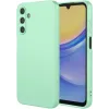 Coque arrière en silicone Phonesta Soft Silk pour Samsung Galaxy A17 - Vert matcha 0