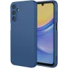 Coque arrière en silicone Phonesta Soft Silk pour Samsung Galaxy S24 FE - Bleu foncé 0