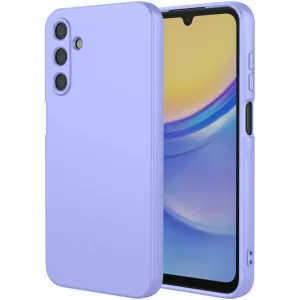 Coque arrière en silicone Phonesta Soft Silk pour Samsung Galaxy S24 FE - Violet