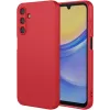 Coque arrière en silicone Phonesta Soft Silk pour Samsung Galaxy S25 Plus/S24 Plus - Rouge 0