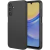 Coque arrière en silicone Phonesta Soft Silk pour Samsung Galaxy S25/S24 - Noir 0