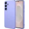 Coque arrière en silicone Phonesta Soft Silk pour Samsung Galaxy S26 - Violet