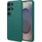 Coque arrière en silicone Phonesta Soft Silk pour Samsung Galaxy S26 Ultra - Vert foncé
