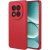 Coque arrière en silicone Phonesta Soft Silk pour Xiaomi Redmi Note 15 Pro 5G - Rouge