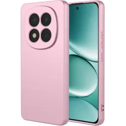 Coque arrière en silicone Phonesta Soft Silk pour Xiaomi Redmi Note 15 Pro 5G - Rose