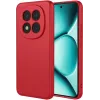 Coque arrière en silicone Phonesta Soft Silk pour Xiaomi Redmi Note 15 Pro Plus / Xiaomi Poco M8 Pro - Rouge