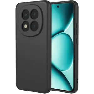 Coque arrière en silicone Phonesta Soft Silk pour Xiaomi Redmi Note 15 Pro Plus / Xiaomi Poco M8 Pro - Noir