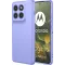 Coque arrière en silicone Phonesta Soft Silk pour Motorola Edge 70 - Violet