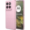Coque arrière en silicone Phonesta Soft Silk pour Motorola Edge 70 - Rose