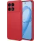 Coque arrière en silicone Phonesta Soft Silk pour Xiaomi Poco F8 Pro - Rouge
