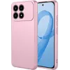 Coque arrière en silicone Phonesta Soft Silk pour Xiaomi Poco F8 Pro - Rose