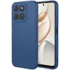 Coque arrière en silicone Phonesta Soft Silk pour HONOR 400 Smart - Bleu foncé