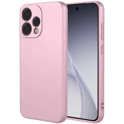 Coque arrière en silicone Phonesta Soft Silk pour Oppo Reno15 - Rose