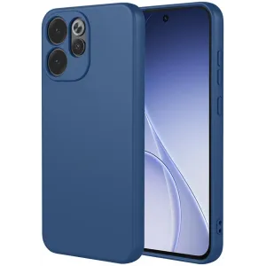 Coque arrière en silicone Phonesta Soft Silk pour Oppo Reno15 F/FS - Bleu foncé