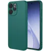 Coque arrière en silicone Phonesta Soft Silk pour Oppo Reno15 F/FS - Vert foncé