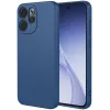 Coque arrière en silicone Phonesta Soft Silk pour Oppo Reno15 Pro - Bleu foncé