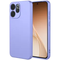 Coque arrière en silicone Phonesta Soft Silk pour Oppo Reno15 Pro Max - Violet