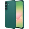 Coque arrière en silicone Phonesta Soft Silk pour Samsung Galaxy A57 - Vert foncé