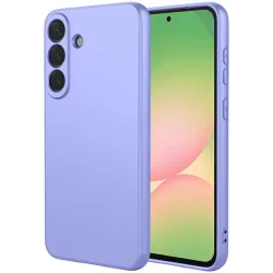 Coque arrière en silicone Phonesta Soft Silk pour Samsung Galaxy A57 - Violet