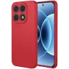 Coque arrière en silicone Phonesta Soft Silk pour Xiaomi 17 - Rouge