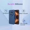 Coque arrière en silicone Phonesta Soft Silk pour Xiaomi 17 Ultra - Rose 6